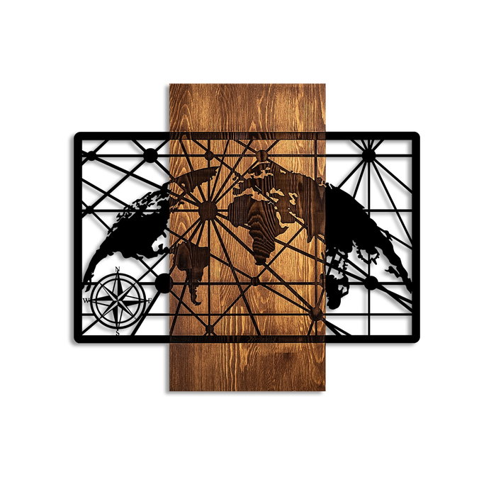 Wallity World Map 5-M Wallity World Map 5-M